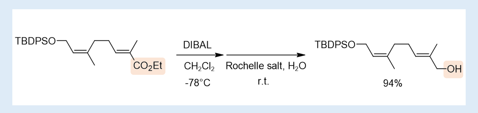 水素化ジイソブチルアルミニウムによる還元（DIBAL、DIBAH、DIBALH）